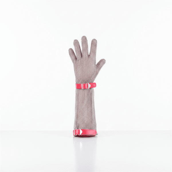 Reton Stainless Steel Mesh Cuff Glove, 22cm
