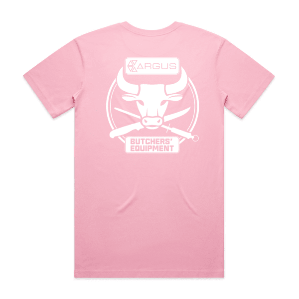 Argus Pink Butchers T-Shirt - Image 2