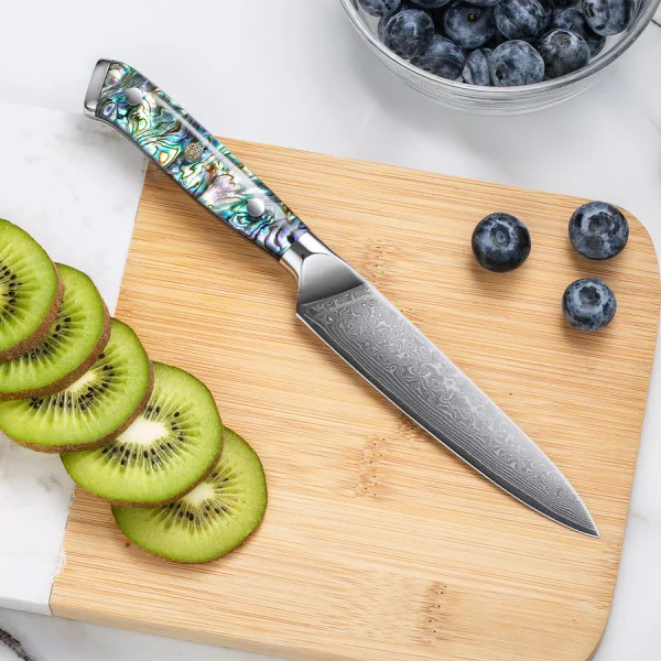 Argus Abalone Handle Utility knife